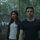 Kumail Nanjiani, Lia McHugh, Gemma Chan, Richard Madden, Angelina Jolie in Marvel’s Eternals